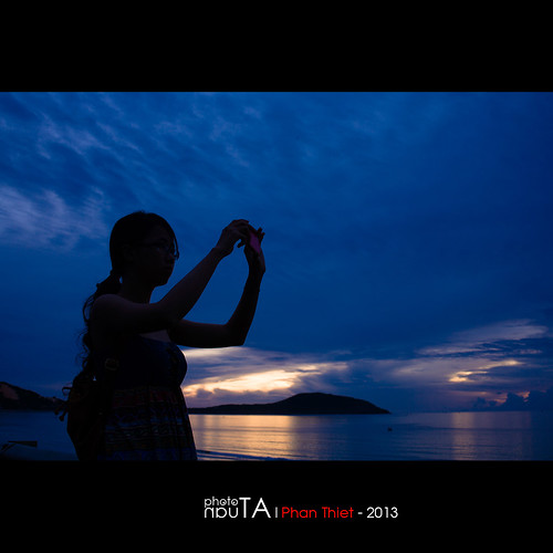 portrait silhouette sunrise landscape raw vietnam phanthiet meo honrom