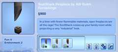 SootStack Fireplace by Hill Gulch Furnishings
