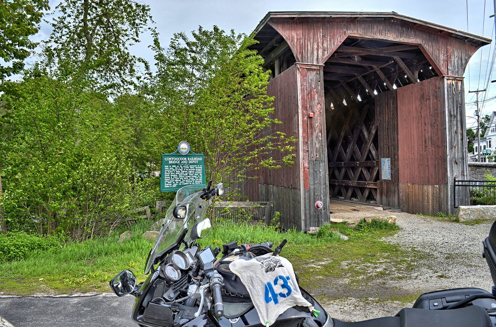Hopkinton Railroad Covered Bridge - Hopkinton, NH