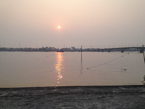 sunrise river seasia vietnam donghoi