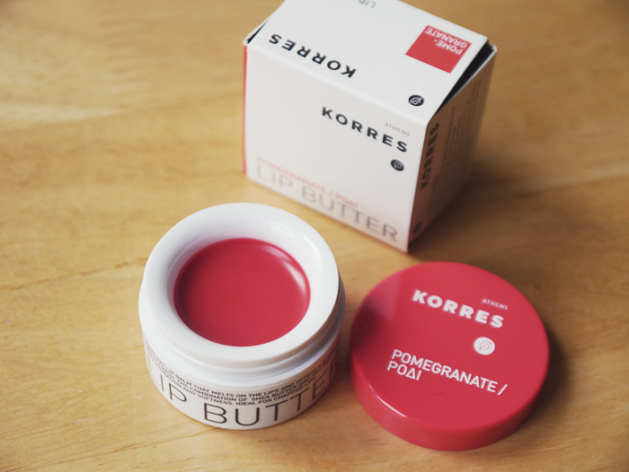 korres pomegranate lip butter review 3