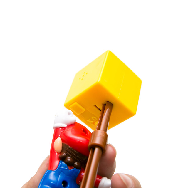 超誠意麥當勞新玩具 &#8211; 馬力歐系列 (1) (2) 方塊瑪莉、火焰瑪麗 @3C 達人廖阿輝