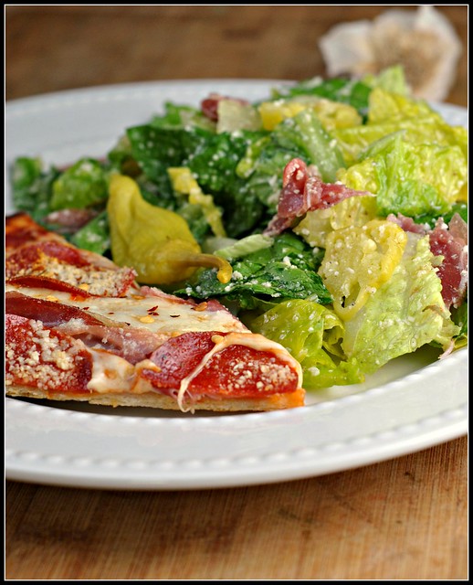 Italian Salad with Prosciutto, Peperoncini, and Parmesan 3