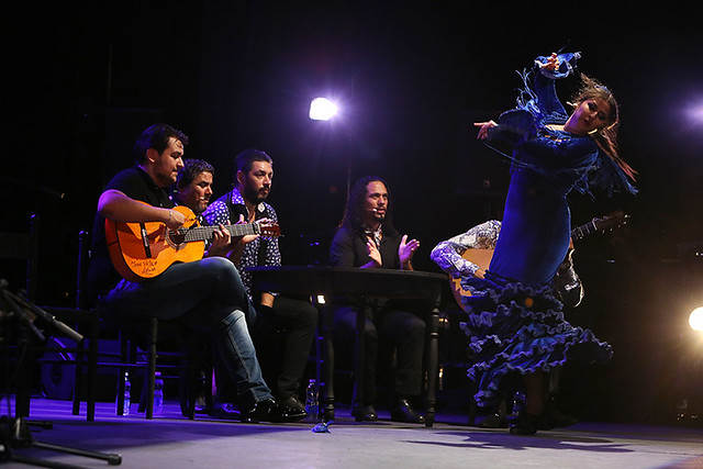 Spectacle Promesas del flamenco au Café Cantante