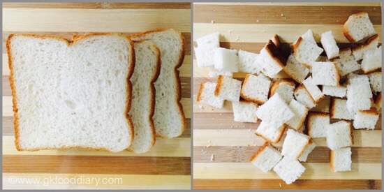 Bread with honey for kids - step 1