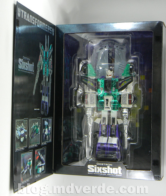Transformers Sixshot G1 Reissue - Transformers Asia - caja