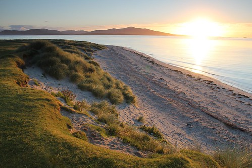 morning beach water sunrise coast scotland seaside sand lewis f10 calm atlantic 180 coastline openspace harris seashore idyllic hebrides outerhebrides berneray