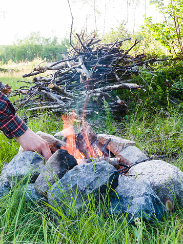 nature finland campfire luonto nuotio enontekiö norrbottencounty könkämäeno