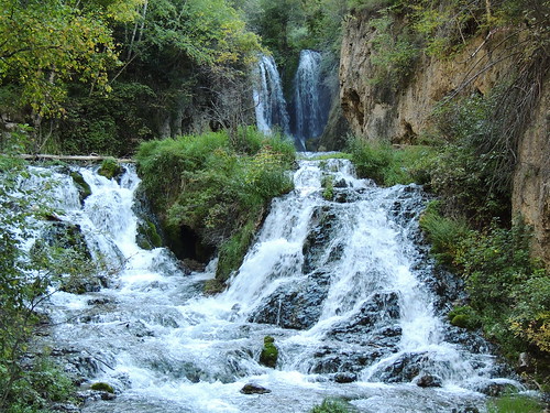 nature water southdakota blackhills spearfishcanyon nikon scenic canyon waterfalls roughlockfalls p510 blackhillssept13222013