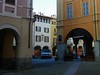 1] Biella (BI), Piazzo: Piazza Cisterna vista da Piazzetta San Giacomo - ❹f