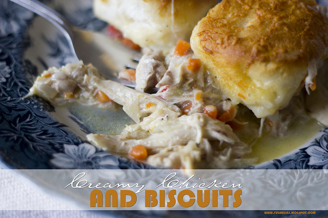 Creamy Chicken and Biscuits