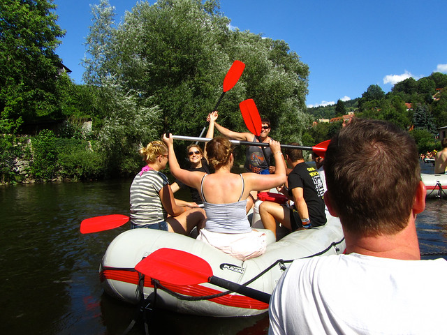 Cesky Krumlov Rafting