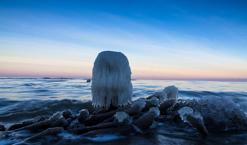 sea strand sunrise wasser frost pentax baltic eis ostsee k5 mecklenburgvorpommern smcda1645