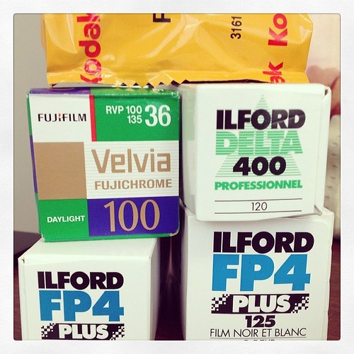 Stocking up for Alameda On Camera this weekend! #RealFilm