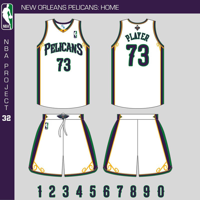 New Orleans Pelicans Recolor/Rebrand Concept. Uniforms + Courts (MARDI GRAS  EDITION) - Concepts - Chris Creamer's Sports Logos Community - CCSLC -  SportsLogos.Net Forums