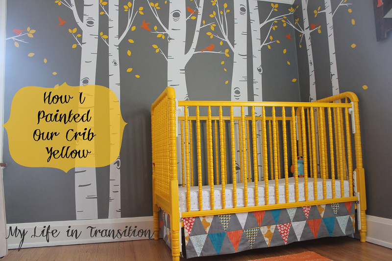 Painting a crib with spray clearance paint