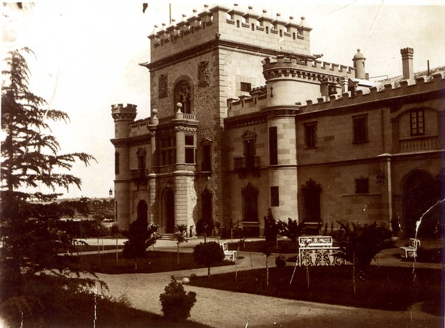Palacio de la Sisla en 1910. Colección de José Luis Isabel