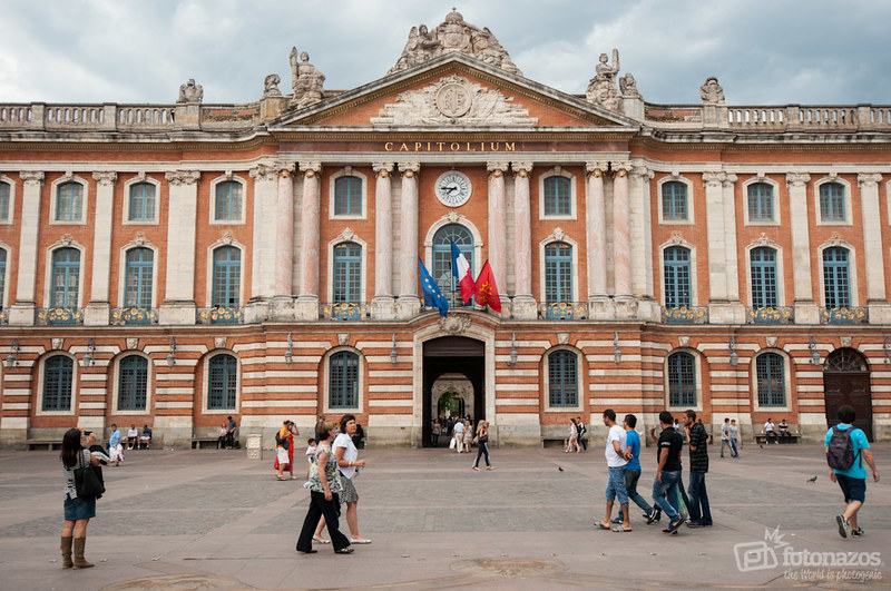 La Plaza del Capitolio de Toulouse