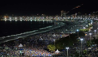 2 millones y medio de jóvenes asistieron a misa del Papa en Copacabana