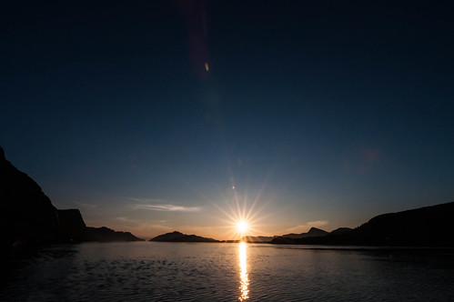 sunset vacation norway norge sommer ferie solnedgang bremanger sognogfjordane hunskår