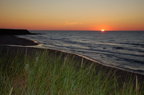 sunset canada beach princeedwardisland pei bigpond