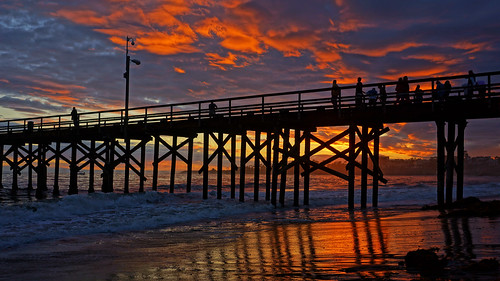 california november sunset wallpaper silhouette night clouds geotagged pier cloudy free hd goleta 2013 sonynex7