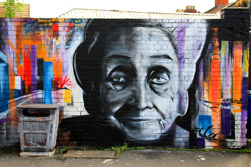 Bristol Graffiti - Painted at Upfest 2013 - Graffiti Artist: Frode (Frode Milano) - 'Rita's Thoughts'
