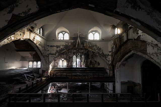 Abandoned Church in Detroit