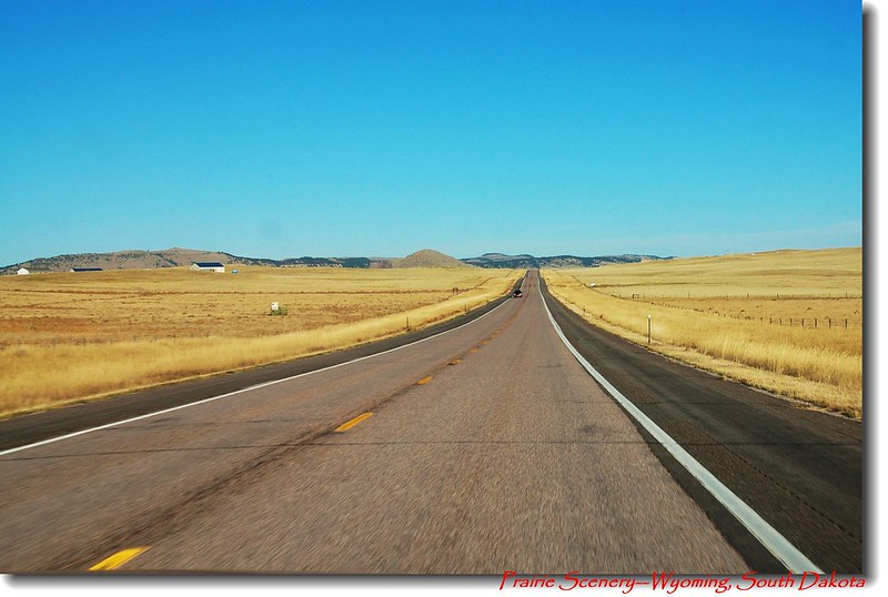 Prairie scenery along Highway 9