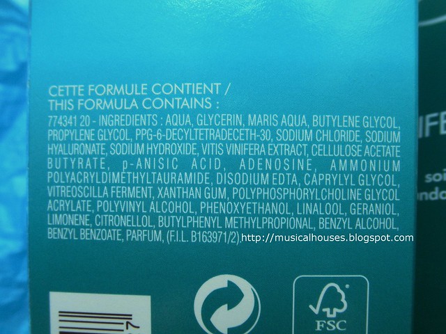 Biotherm Life Plankton Essence Ingredients