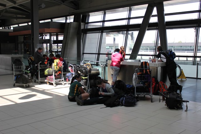 Photo of Australians taking over a part of Ottawa airport
