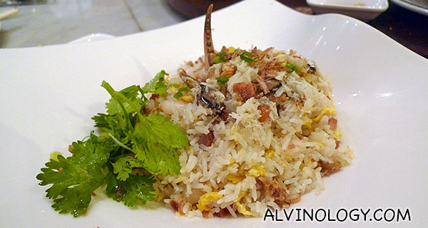 Crab fried rice 
