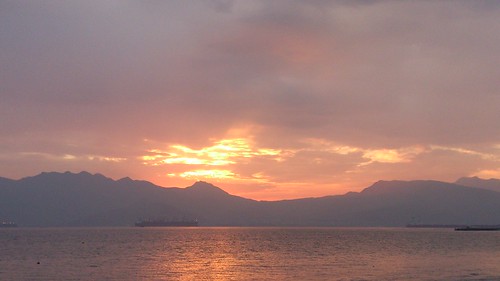 sunset philippines subicbay subic sbma zambales
