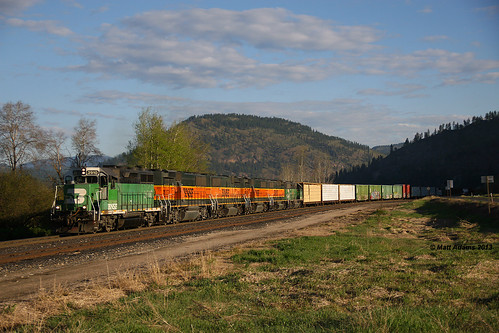 railroad train bn bnsf chewelah chewelahturn mcwhspo bnsf2910 mcwhspo104a