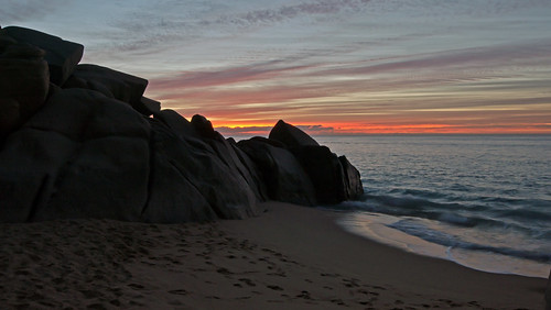 ocean beach sunrise mexico rocks cabosanlucas