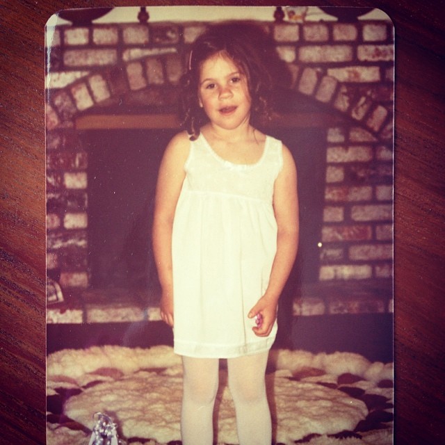 Even liked to document my OOTDs as a kid, apparently. #tbt