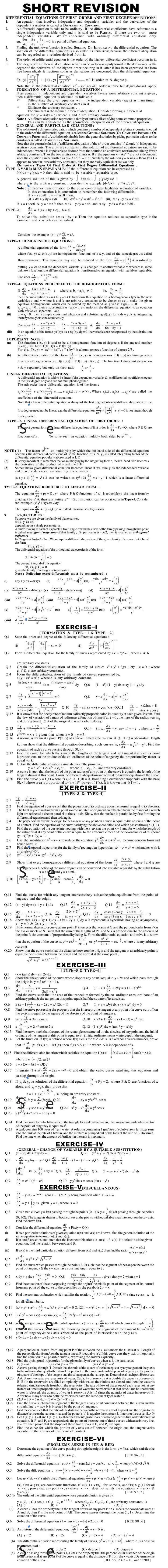 Maths Study Material - Chapter 16