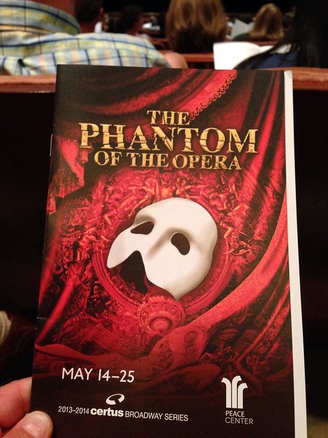 Phantom of the Opera Program