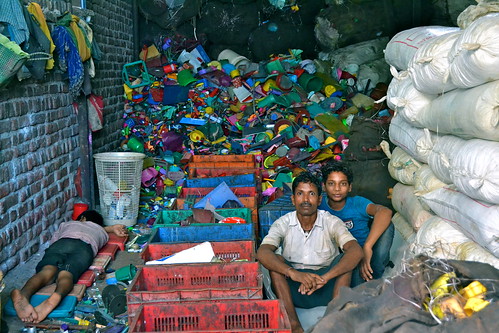 Dharavi Slum of Mumbai, India