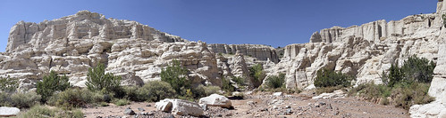 panorama newmexico nature rocks scenic cliffs abiquiu tuff desertvegetation plazablanca woodchuckiam chuckkime