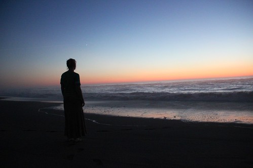 ocean california sunset beach silhouette coast pacific nps marlena goldbluffsbeach deaftalent deafoutsidetalent deafoutdoortalent