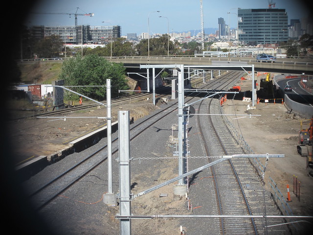 West Footscray station, looking east