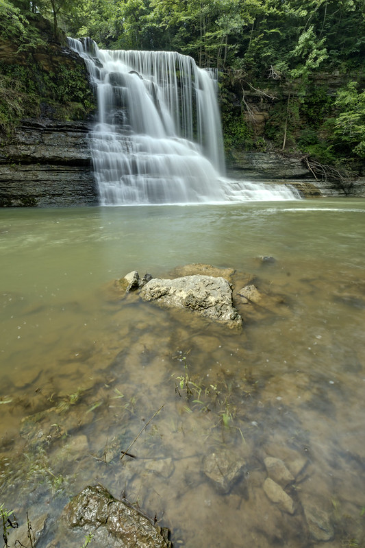 Mill Creek Falls, Spring Creek, Overton County, Tennessee 4