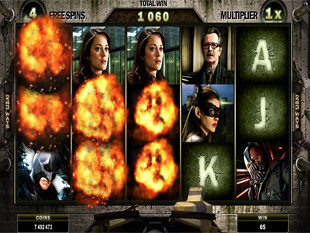 The Dark Knight Rises Free Spins Bane Mode