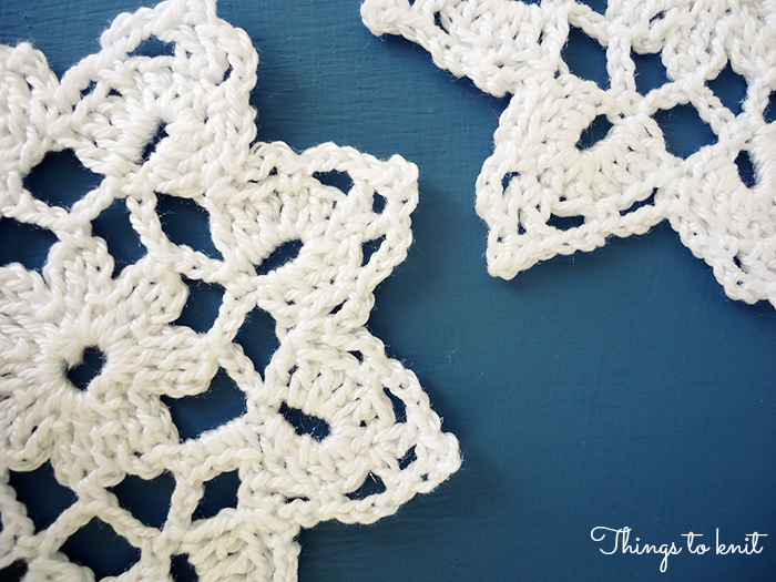 crochet snowflake