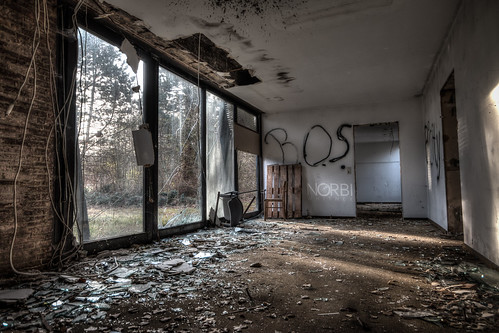old urban broken glass high dynamic decay mysterious exploration range destroyed hdr urbex