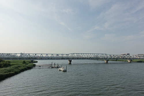 木根川橋から荒川