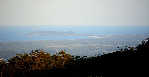 ocean sea forest landscape countryside view vista distance byronbay coralsea capebyron nightcaprange koonyumrange