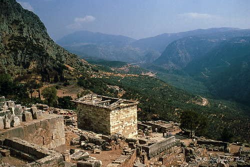 travel film 35mm ruins europe 1988 delphi slide greece olympics scannedslide fokida delfoi thessaliastereaellada