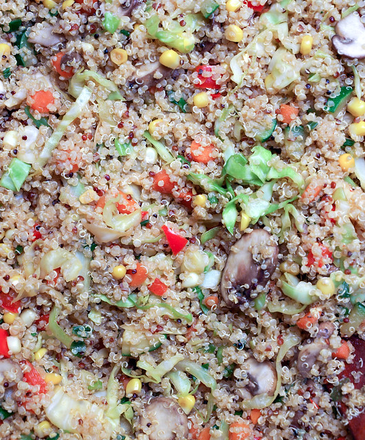 Vegetable 'Fried' Quinoa [revisited]